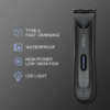 Recortadora Corporal Impermeable Para Hombre Con Cuchilla Cerámica - Imagen 3